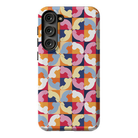 Penis Tile Pattern Phone Case